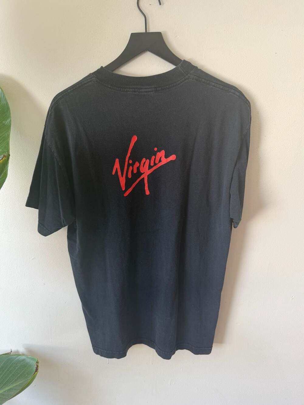 Alstyle Apparel & Activewear Virgin Records T-Shirt Size Large Black